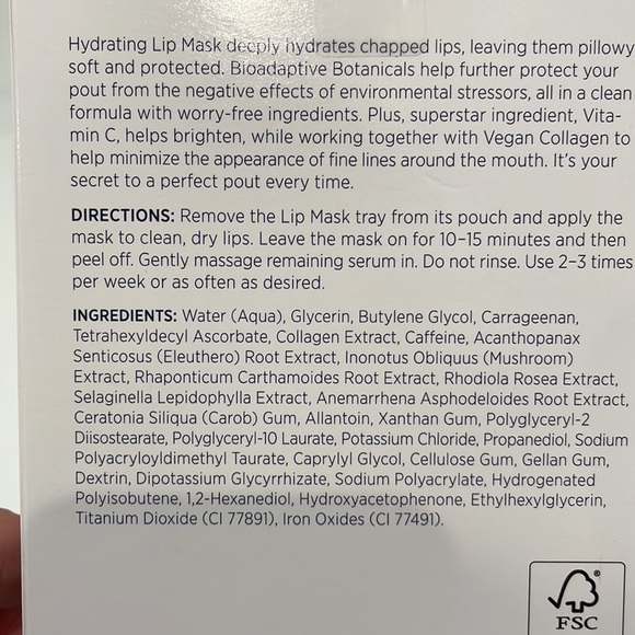 NuSkin Nutricentials Hydrating Lip Mask. Contains 5 masks. NWT - Picture 2 of 4